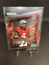 2025 Prizm Draft Picks Jeremiah Smith Hype Rookie Card Ohio State #24. rookie card picture