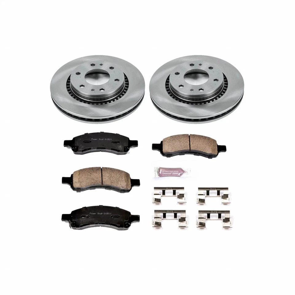 Power Stop Brake Kit For GMC Envoy 2006 2007 2008 2009 | Front | Autospecialty Foto 2 de 4