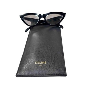 Celine Paris Cat Eye Sunglasses Black Frame & Black Lenses