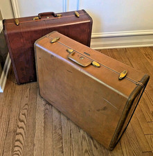 Lote de 2 maletas armario Samsonite Journeyer vintage patrimonio militar Denver
