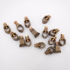 15 Pack ABB  JAB58H Copper Ground Rod Clamp W/Hex Head Bolt 1/0-8 AWG 5/8"