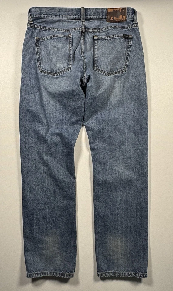 Quiksilver Regular Fit Men’s Jeans 33 Blue 100% Cotton Y2K Surf Skate Denim - Image 2 of 4