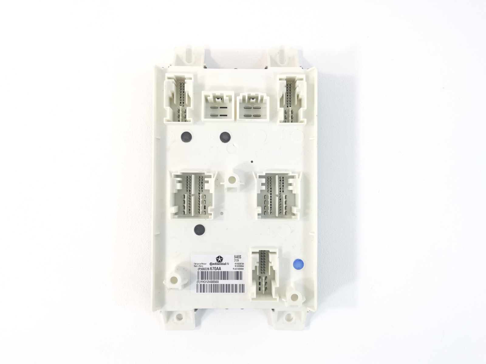 Maserati Ghibli 3.0 L RWD Auto 2015 Body Control Module BCM 68226670AA OEM