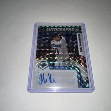 2022 Panini Mosaic - Rookie Autographs Chas McCormickRAM-CMMosaic Prizm (AU, RC)