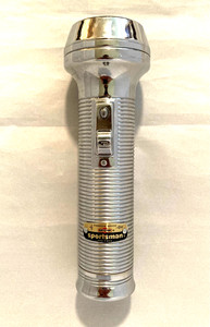 Lampe de poche vintage Ray O Vac Sportsman argent qualité