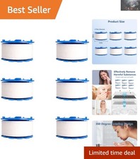 6 Pcs Universal Sink Water Filter Elements - Enhances Water Quality  Taste