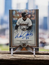 2023 Topps Museum Collection - Archival Autographs Will Clark #AA-WC /50 (AU)