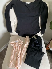 BRAND NEW Capezio Ballet Leotard, Bloch Tights and Jule Meshies