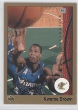 2002-03 Upper Deck UD Authentics Gold 201/250 Kwame Brown #90 0b9