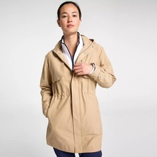 98 Walter Hagen Women's M Performance 11 Fashion Khaki Classic Rain Jacket