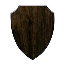 Holztafel Schildform Wandtafel f&uuml;r Urkunden Personalisierbar f&uuml;r Zeremonien