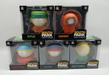 SOUTH PARK CULTUREFLY 4" VINYL FIGURE COMPLETE SET OF 5 COMEDY CENTRAL BRAND NEW