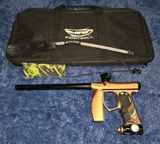 Empire Mini GS Electronic Paintball Gun Marker - BRONZE with Black barrel + Case