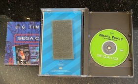 Chuck Rock II: Son of Chuck Sega CD with Reg Card Game CIB Complete In Box MINT