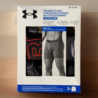 Under Armour Performance Tech Mesh BoxerJock Mens 2XL Multicolor 1383884-308
