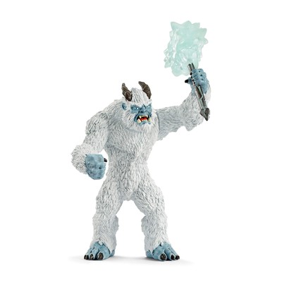 Eldrador Creatures Mythical Ice Creature with Frozen Hammer Figurine - Icy Mo...