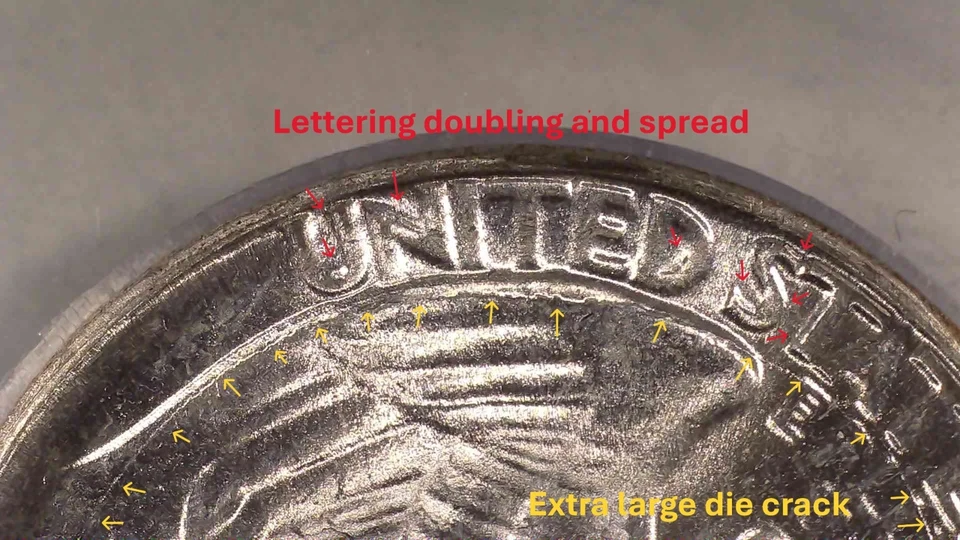 1946-D Washington Silver Quarter MS65 DDR D/D Large Die Cracks Brilliant Unc - Image 4 of 4