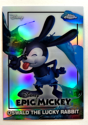 2026 Topps Chrome Disney Epic Mickey Oswald The Lucky Rabbit #EM