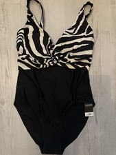 Black One Piece Swimsuit Size 12
