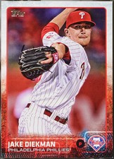 2015 Topps #663 Jake Diekman Baseball EX