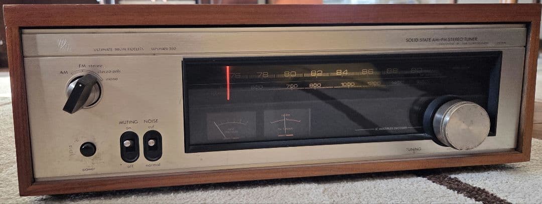 Luxman T-550 vintage audio equipment - eBay listing photo 1