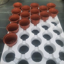 Pannello portavasi con 30 vasi tondi cm 7x6 x L 0,16 cactus semina piantine