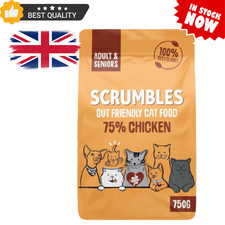 Scrumbles Adult and Senior Cats Dry Food, 750g 11.99 per kilo
