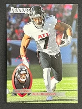 2025 Panini Donruss  Retro Bijan Robinson #30 Atlanta Falcons