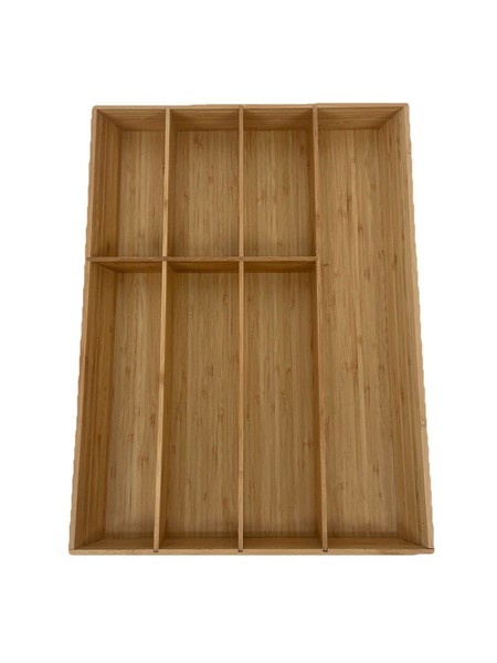 Organizador de cajones de cocina de bambú Ikea Variera 22806