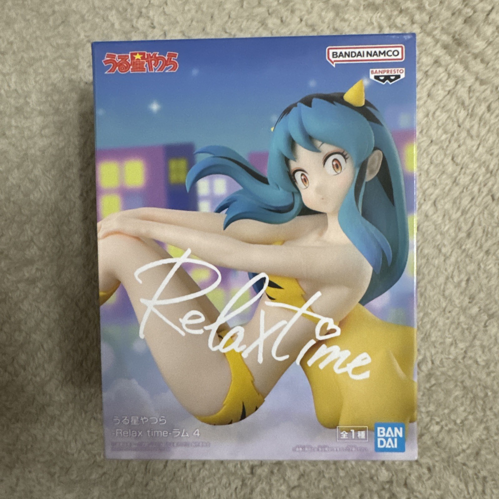 Urusei Yatsura Lum 4 Relax time Figure BANPRESTO New UK