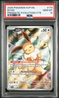 Full-Art Eevee Pokemon 2025 Prismatic Evolutions ETB Promo English #173 PSA 10