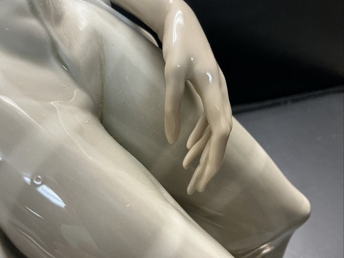 Lladro 18”h Sad Clown w/Accordion Figurine Fine Porcelain Figure #1027 IOB 1984 - Picture 10 of 21