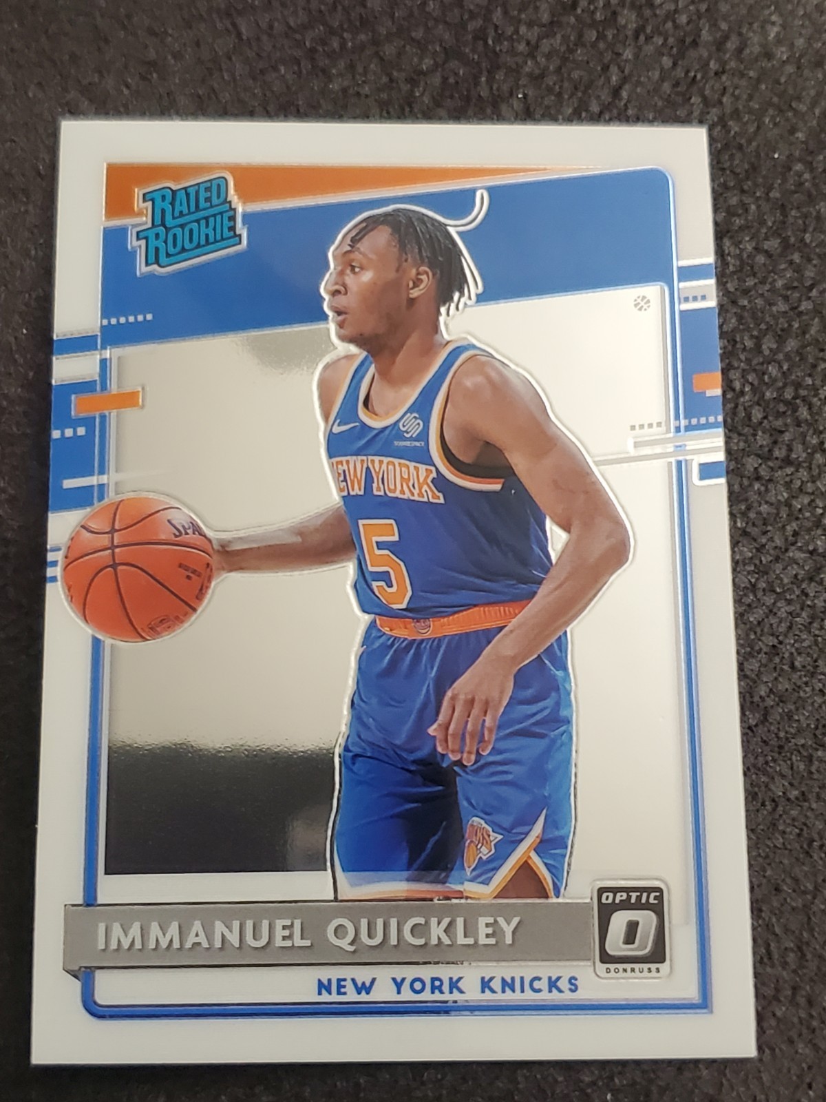Immanuel Quickley 2020-21 Donruss Optic #175 Knicks NBA Rookie