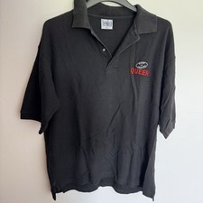 Queen Made in Heaven Black Promo Merch Polo Shirt Large - Very Rare