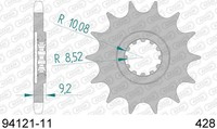 HM Honda CRE 50 SIX Competition 50 Ritzel Kette Afam 94121-11 428 2003-2017
