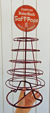SCARCE Vintage CURTISS BABY RUTH Lollipack Store rack Display SAF-T-POPS - CANDY