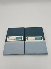 Kelly Slater Pottery Barn Teen Euro Shams Tide Stripe Organic Lot of 2 Pillow Co