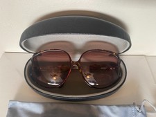 Vintage Christian Dior Oversized Butterfly Sunglasses Model 2320 Marble Glitter
