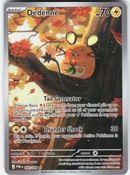 Dedenne 093/088 Perfect Order Illustration Rare