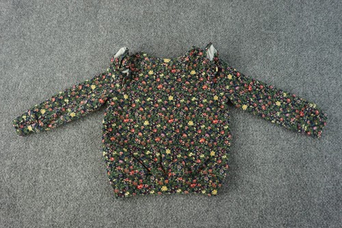 Polo Ralph Lauren Top Pants Girls 4T Blue Floral Top and Bottom Set Ruffle - Picture 6 of 19