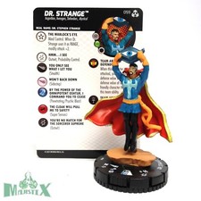 Heroclix Avengers: War of the Realms set Dr. Strange 059 Chase figure w/card 