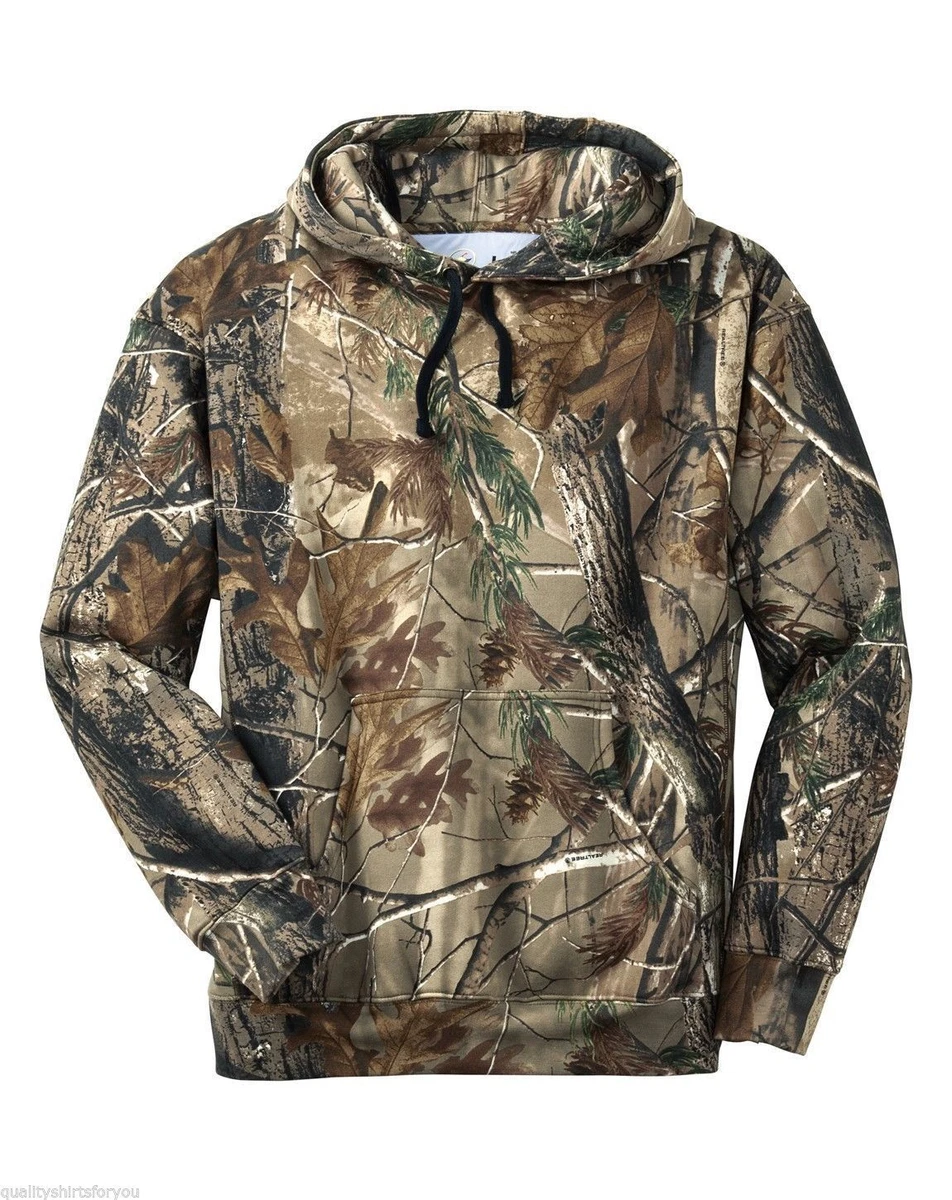 REALTREE AP CAMO XTRA CAMOUFLAGE HOODIE SWEAT SHIRT PULLOVER HOODY HUNT  JACKET