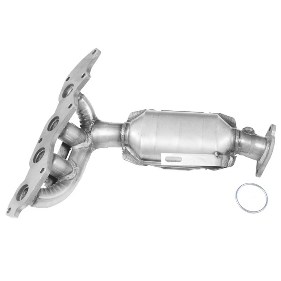 Convertidor catalítico con colector de escape integrado para Ford Focus 2006 2,0 L L4 Foto 2 de 2