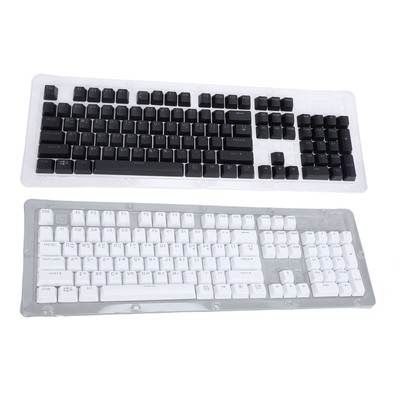 104x Keycaps Set ABS Korean Keyboard Keycaps Replacement For 61 64 68 84 87