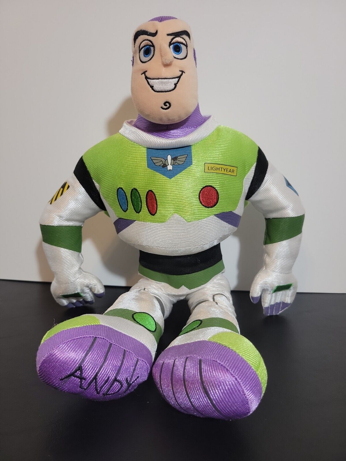 Disney Store Buzz Lightyear Toy Story 4 Plush Pixar 10.5 Bonnie on Foot  2019