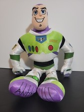 Disney Store Buzz Lightyear Andy Foot Plush 17" Toy Story RARE and Sold Out
