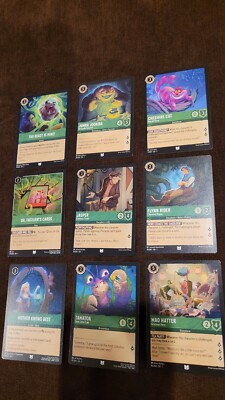 Disney Lorcana 54 Cards 1 Of Each Uncommon Complete Set Bulk Play | eBay