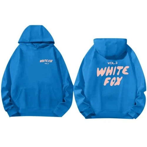 Women Girls Black ⭐Fox ⭐Hoodie Hooded Sweatshirt Pullover Casual Sports Tops - Picture 5 of 31