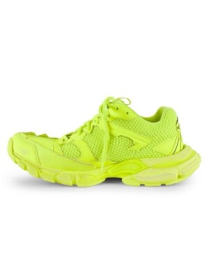 Balenciaga Track .3 Sneakers Fluo Yellow & Black Womens 38  display picture 3