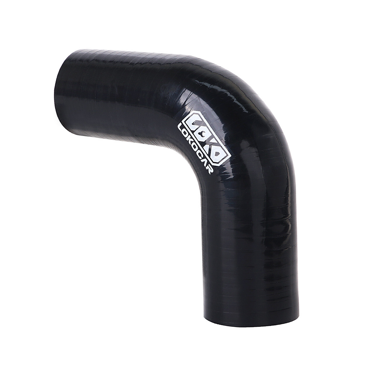 2.5" To 2.5" 90-Degree Black Silicone Elbow Hose Coupler – High-Temp & Flexible 4 thumbnail image